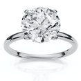 thumbnail image 3 of Pompeii Certified 1Ct Hidden Halo Diamond Engagement Ring 14k Gold Lab Grown (E/F,VS1-VS2), 3 of 6