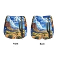 thumbnail image 3 of Balery Western Desert Cactus Pantalones cortos deportivos para mujer con forro y dos bolsillos, elásticos, para entrenamiento, gimnasio, yoga-X-Large, 3 of 7