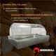 thumbnail image 2 of Panera Acero inoxidable y policarbonato Resistente Shorbull Shorbull Panera de acero con domo, 2 of 8