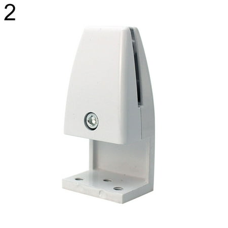 

Aluminum Alloy Desk Screen Clip Hardware Furniture Glass Baffle Fixing Clamp 1Pcs Screen Clip with 2 Rubber Pads
