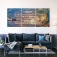 thumbnail image 5 of Motivational Canvas Wall Art Inspirational Poster Prints Contemporary 3 Piece Ocean Wall Art Entrepreneur Quote Artwork for Walls Office Pictures Decorations Men Bedroom Wall Decor(36" Wx16 H), 5 of 6