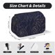 thumbnail image 5 of Disketp Navy Dark Blue Estuche de Lápices de Doble Capa con Tapa Abatible y Cremallera, Organizador Escolar para Adolescentes y Adultos, 5 of 7