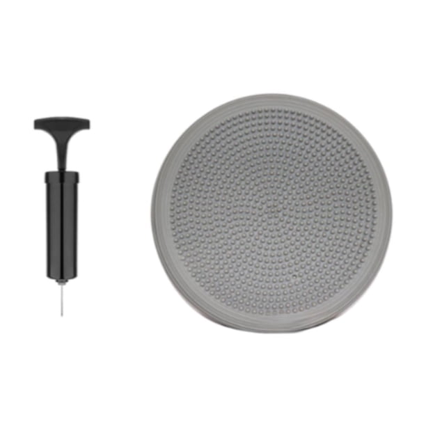 Cojín de equilibrio para niños perfecl Disco de equilibrio inflable 33 cm Gris