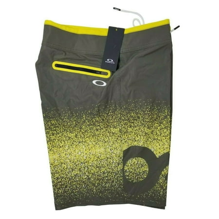 Men's Oakley Pixel Board Short Dark Brush 18 Inches - Size 33