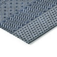 thumbnail image 4 of Addison Rugs Chantille Indoor/Outdoor Transitional Stripes Navy Washable Rectangle Rug, 9' x 12', 4 of 6