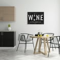 thumbnail image 2 of Stupell Indtries Wine A Little Laugh A Lot Bottle Typography,30 x 24,Design by Natalie Carpentieri&nbsp;, 2 of 7