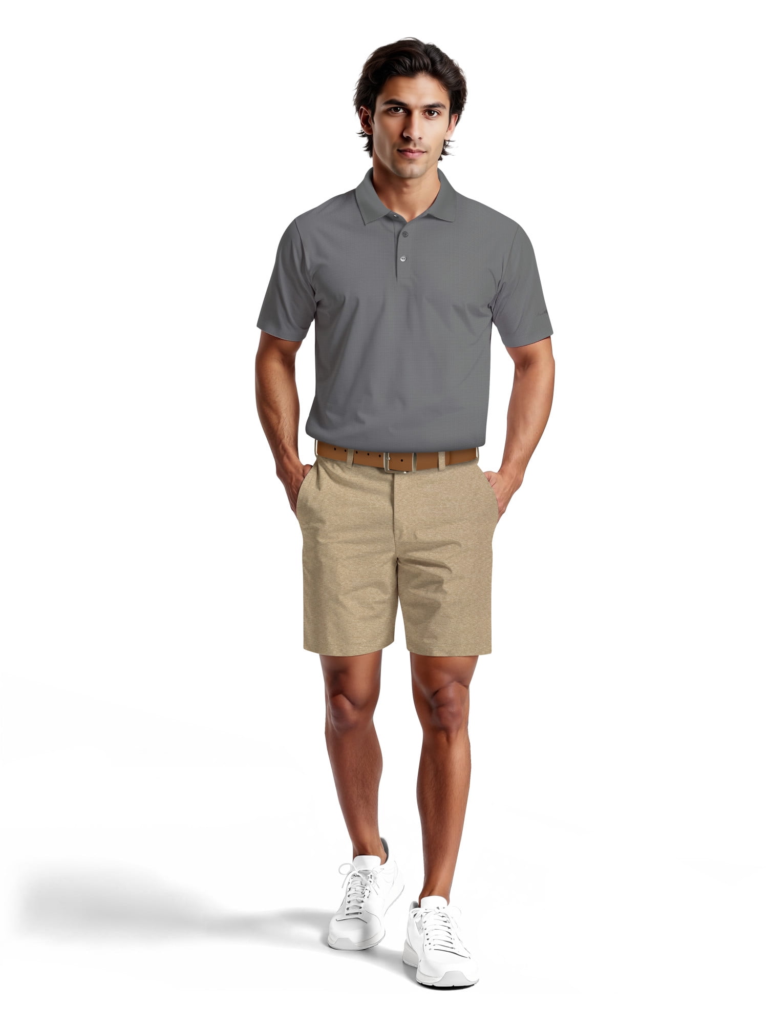 Ben Hogan Men's & Big Men's Stretch Golf Shorts with Active Waistband, 7" & 9" Inseams, Sizes 30-50