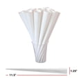 thumbnail image 5 of Plain Cotton Candy Cones | Pack of 100 | Long Size for Holding - White | Durable Cones for Perfect Cotton Candy - 100 Ct, 5 of 6