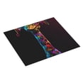 thumbnail image 2 of Vsdgher Neon Psychedelic Giraffe Print Dish Drying Mat, Kitchen Counter Mat, Dish Drying Pad for Dishes, Utensils, Pots and Pans,16" x 18", 2 of 8