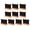 Small lace shape, variant on Small Wood Blackboards for for Wedding Message Board Place Cards Table Number