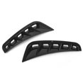 thumbnail image 4 of Front Bumper Diffuser,Black Front Bumper Canard Body Spoiler Canard Spoiler Canards Kit Rapid Response, 4 of 7