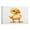 Frame-style, variant on Canvas Print Cute Happy Duckling Canvas Pictures Wall Art Funny Duck Canvas Wall Art for Bedroom 08x12inch for Living Room Bedroom Decoration Unframed Wall Decor