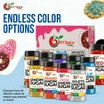 thumbnail image 5 of NY SPICE SHOP Blue Sanding Sugar - 04 Ounce - Colored Blue Sugar - Sanding Sugar Blue Cake Decorations - Colored Sugar Crystals - Colored Sanding Sugar, 5 of 7