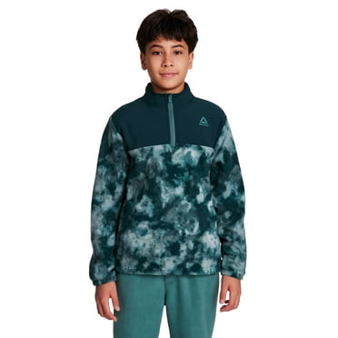 Reebok Boy's Athletic Polar Fleece Pullover Hoodie, Sizes 4-18