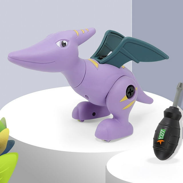 Disassembly And Assembly Dinosaur Screw Screw Children's Boy Intelligence DIY Assembling Dinosaur Toys