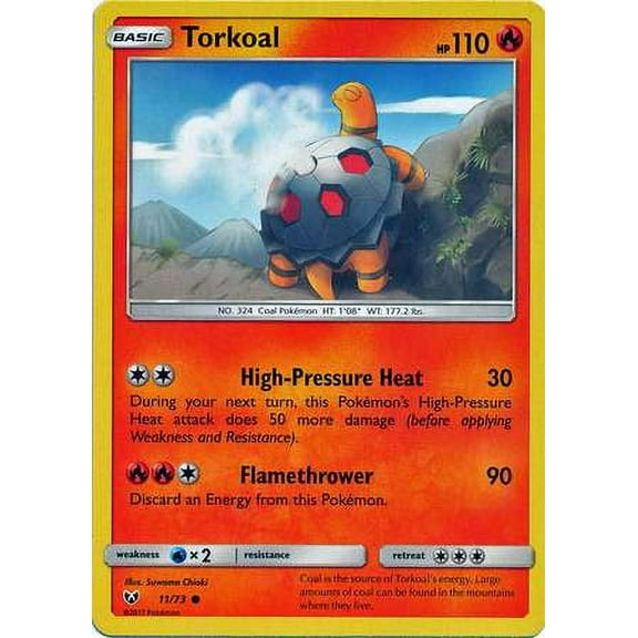 Pokemon Shining Legends Common Torkoal #11