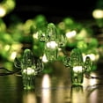 thumbnail image 1 of Promoción, AGILITY 4M 40 LED Fairy Turtle String Lights Impermeable Alimentado 8 Modos con Control Remoto y Temporizador para Bodas, Festivales, Interiores y Exteriores (Cactus, USB) Sailing  Electrónica, 1 of 5