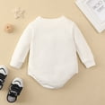 thumbnail image 5 of EnJoCho Toddler Casual Romper Clothes Baby Boys Girls Solid Color Long Sleeve Cotton Jumpsuit with Pocket Baby Kids Soft Sweatshirt Bodysuit Tops Fashion, 5 of 8