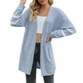 thumbnail image 2 of My Items VOESLSOO Long Cardigans For Women Lightweight,Womens Tops 3/4 Sleeve V Neck Cardigan Sweaters For Women Plus Size White Cotton Boho Tops For Women Winter Outerwear 2025, 2 of 6