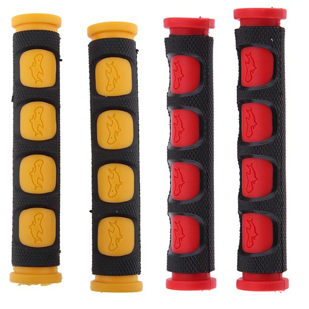 2 Pares De Empuñaduras De Manillar De Plástico Para Motocicleta Universal Para Barras De Manillar De Extremo De Barra De 18 Mm Bicicletas Deportivas DYNWAVEMX Mangas de la palanca del embrague de freno