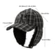 thumbnail image 3 of Sombrero De Fibra De Poliéster Gorra de béisbol gris de invierno con orejeras y lengüeta cálida para proteger los oídos (1 unidad) JASKFLY, 3 of 9