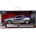 thumbnail image 2 of 1995 Skyline GT-R (BCNR33) Purple and Silver Metallic "Fast & Furious" Series 1/32 Diecast Model Car by Jada, 2 of 4