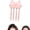 Pink, variant on Wireless Heated Volumizing Root Lift Clip, 2-Temp Hair Crown Lifting Styler, Cordless Type-C rechargeable design for quick daily styling