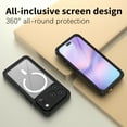 thumbnail image 3 of TECH CIRCLE for iPhone 17 Pro Magnetic PC+TPU Case, IP68 Waterproof Dustproof Case, [Compatible with Magsafe] [Built-in PET Screen Protector] Full Body Shockprooof Heavy Duty Rugged Cover,Black, 3 of 7