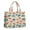 Beige Cartoon Dinosaurs, variant on Large Capacity Tote Bag,Alphabet Dinosaur Names Chart Pattern Handbag Fashion Luxury Tote Bag,15.7"x13"x 5.1" Inches,Laptop Compatible