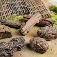thumbnail image 2 of 7 Pcs Souche d'Arbre Artificielle Modèle de Pierre Faux Mini Souche Figurine Mini Ornement de Jardin, 2 of 8