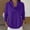 Purple, variant on Draped Cowl Neck Sweater for Women, Office Casual Long Sleeve Pullover Top Relaxed Fit Ribbed Layering Fall Winter Sweater