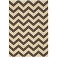 thumbnail image 6 of SAFAVIEH Courtyard Bailey Chevron Indoor/Outdoor Area Rug, Dark Brown, 2' x 3'7", 6 of 10
