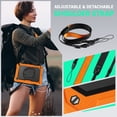 thumbnail image 6 of Case for Samsung Galaxy Tab A9+ Plus 2023 11 inch, 360 Rotating Stand Handle Shoulder Strap Heavy Duty Shockproof Cover, Orange, 6 of 7