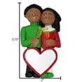 thumbnail image 6 of Ornaments by Elves Personalized African-American Couple Anniversary Christmas Ornament 2024 for Tree, 6 of 10