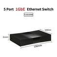 thumbnail image 2 of 5 Port 2.5GbE Ethernet Switch 2.5G/1G Network Switcher &Play Networking Hub Internet Splitter TL-SE1005M/TL-SG1005M, 2 of 7