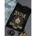 thumbnail image 3 of Zoltar Knows All, Sees All, Tells All Women's T-shirt, 3 of 4