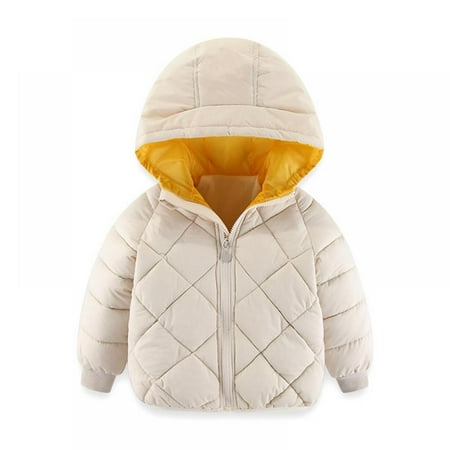 

GYRATEDREAM 2-7T Winter Coats for Toddlers Baby Boys Girls Hooded Down Jacket Warm Coat Outerwear