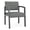 Gray, variant on Lenox Wood Reception Waiting Room Healthcare Guest Chair / Black Wood / Blue