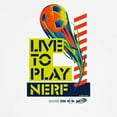 thumbnail image 3 of CafePress - Live To Play Nerf Soccer Sweatshirt - Crew Neck Sweatshirt, 3 of 4