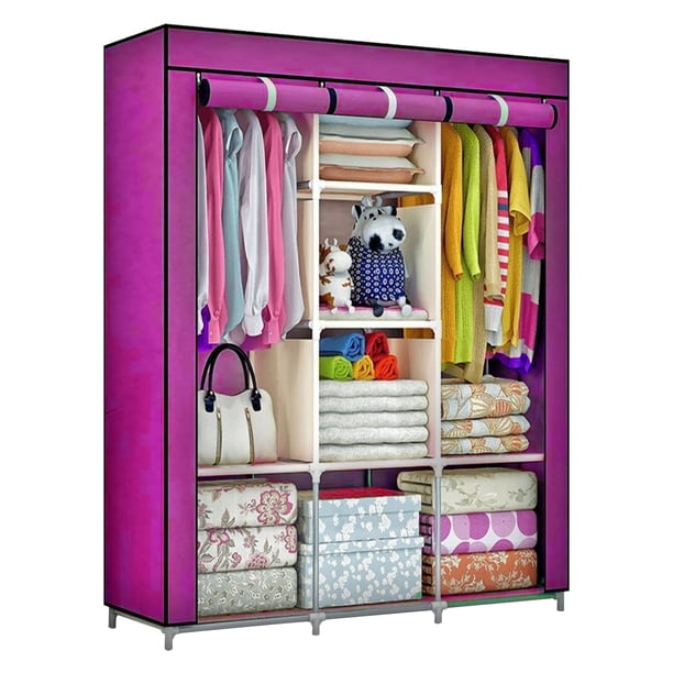 Zapatera Closet Plegable Mueble Guarda Ropa Ropero 3 Puertas Nubisuave 88130