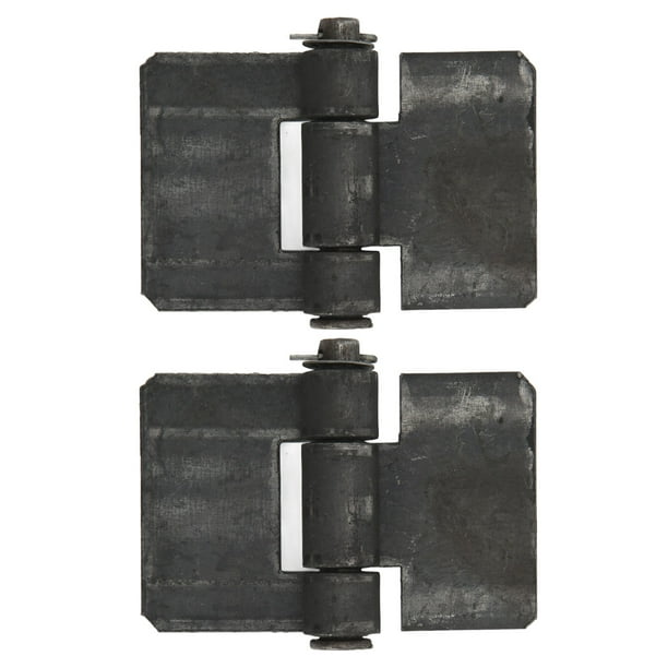 2 Bisagras Para Puertas Pesadas SOTECH - Acero Galvanizado, Capacidad 150 Kg C/u, M12 X 96 Mm