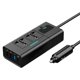 thumbnail image 1 of Inversor de corriente para automóvil, accesorio de CC de 12 V a 110 V y 220 V Negro, 1 of 9