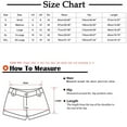 thumbnail image 2 of Wycnly on Sale Shorts for Women Womens Shorts Night Party Club Fashion Color Patchwork Sparkly Shorts Summer High Waist Loose Straight Leather Short Pants, 2 of 2