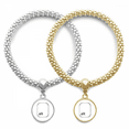 thumbnail image 1 of Keyboard Symbol Alt Lover Bracelet Bangle Pendant Jewelry Couple Chain, 1 of 3