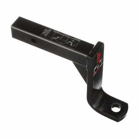 bROK Ball Mount, Class III, 2-Inch Shank, 8-in Drop, 6 3/4-Inch Rise, 1-inch Hitch ball Hole, 5,000 lbs, Classic Design