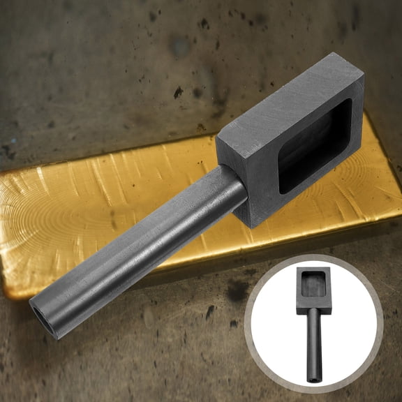 WHAMVOX Gold Silver Graphite Mold Graphite Ingot Mold Casting Mold for Melting Casting Ingot Mold for Metal