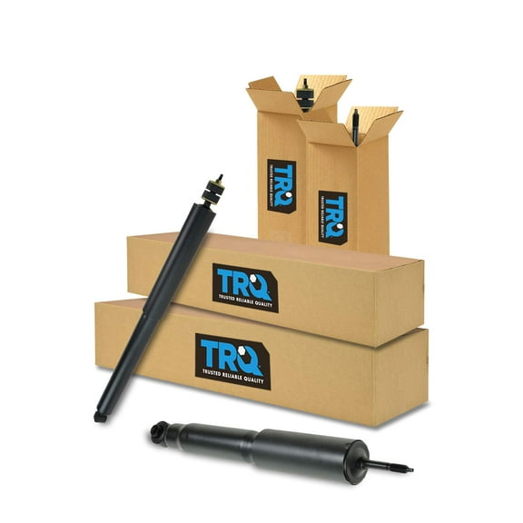 TRQ Shock Absorbers Front Rear Driver Passenger Kit Set 4pc for 97-04 F150 4WD SBA60316 Fits select: 1997-2003 FORD F150, 2004 FORD F-150 HERITAGE