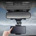 thumbnail image 3 of MERRYHAPY Universal Phone Holder, Black, Durable ABS, Quick Install for 4-65 Inch Phones 2Pcs, 3 of 6