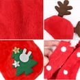 thumbnail image 5 of HQREA Puppy Dog Christmas Costume Outfit Pet Hooded Jacket Small Medium Dogs Clothing for Holiday, 5 of 7