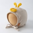 thumbnail image 2 of Mnyotv Baby Earflap Bonnet Hat Soft Warm 3D Cartoon Cap Infants Winter Hats for Boys Girls, 2 of 7